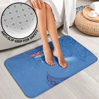 Tuvalu Heritage Bathroom Set Map of the Islands and Polynesia Pattern