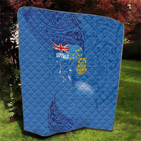 Tuvalu Heritage Quilt Map of the Islands and Polynesia Pattern