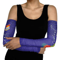 Kiribati Heritage Arm Sleeves Map of the Islands and Polynesia Pattern