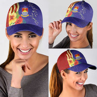 Kiribati Heritage Classic Cap Map of the Islands and Polynesia Pattern