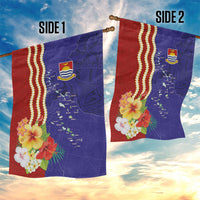 Kiribati Heritage Garden Flag Map of the Islands and Polynesia Pattern