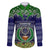 personalised-pohnpei-state-christmas-family-matching-summer-maxi-dress-and-hawaiian-shirt-coat-of-arms-beautiful-merry-xmas-snowflake