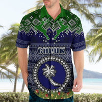 chuuk-state-christmas-hawaiian-shirt-coat-of-arms-beautiful-merry-xmas-snowflake