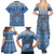 Kosrae Christmas Family Matching Summer Maxi Dress and Hawaiian Shirt Coat of Arms Beautiful Merry Xmas Snowflake LT03 - Polynesian Pride