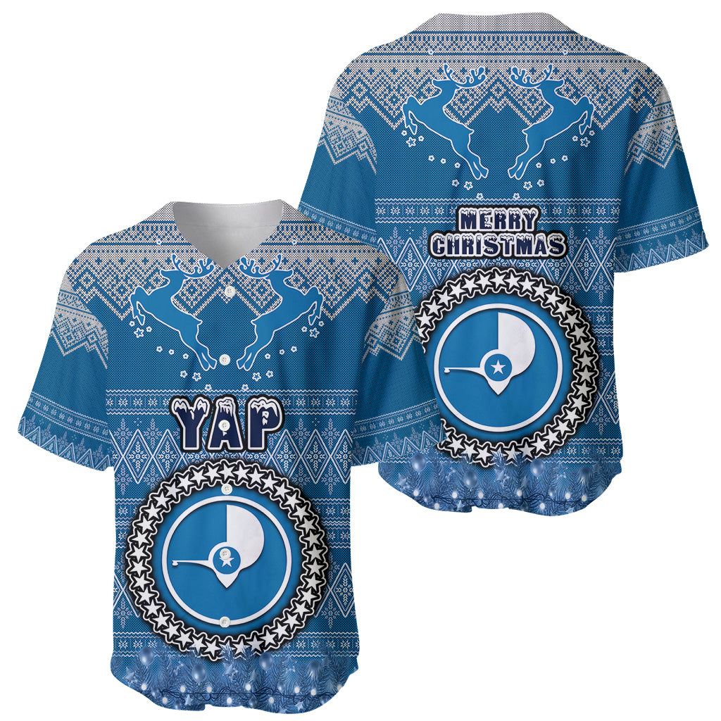 yap-christmas-baseball-jersey-coat-of-arms-beautiful-merry-xmas-snowflake