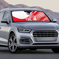 Tahiti Va'a Race Auto Sun Shade Polynesian Tattoos Sporty Style - Polynesian Pride