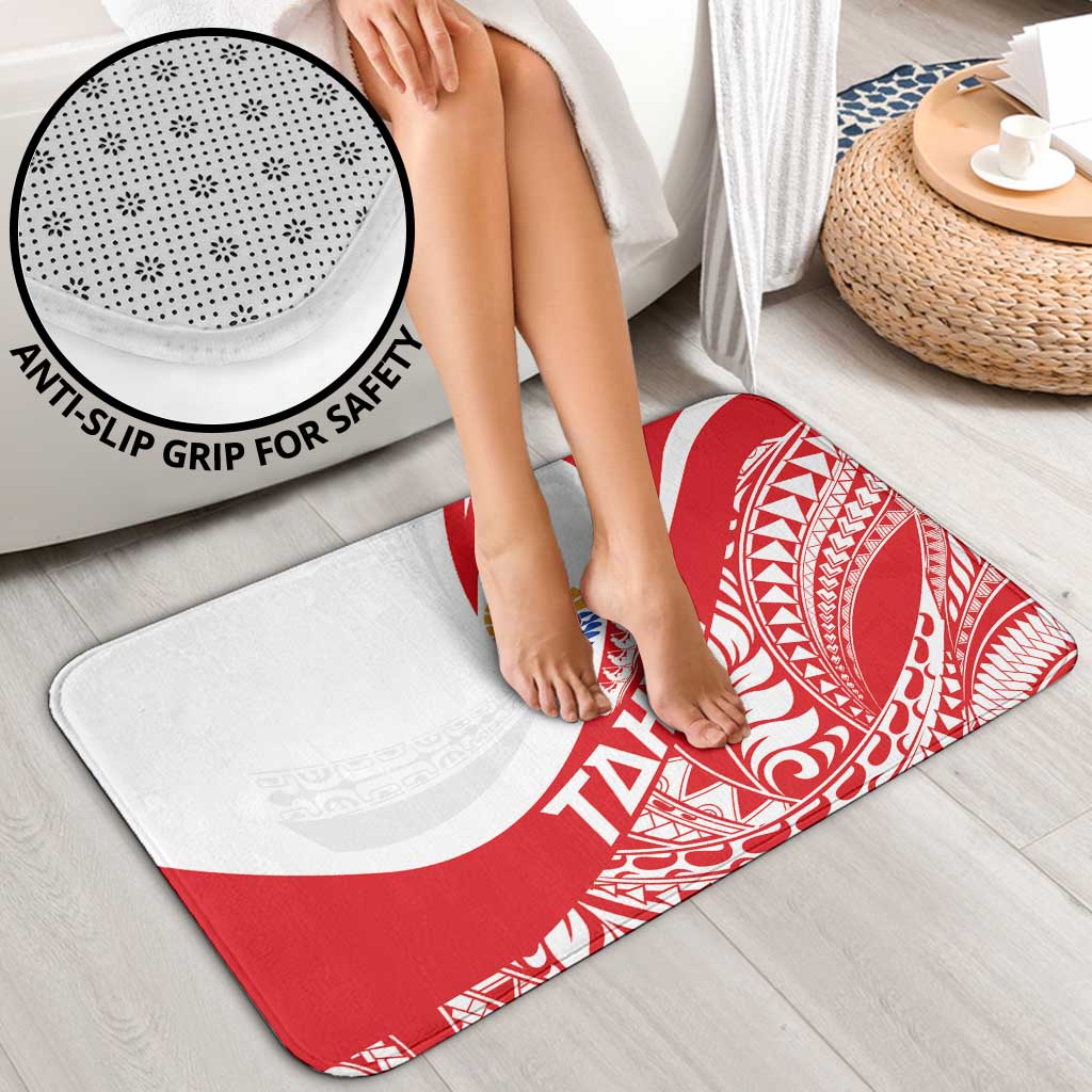 Tahiti Va'a Race Bathroom Set Polynesian Tattoos Sporty Style - Polynesian Pride