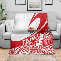 Tahiti Va'a Race Blanket Polynesian Tattoos Sporty Style - Polynesian Pride