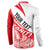 Personalised Tahiti Va'a Race Button Sweatshirt Polynesian Tattoos Sporty Style - Polynesian Pride