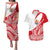 Personalised Tahiti Va'a Race Couples Matching Puletasi and Hawaiian Shirt Polynesian Tattoos Sporty Style - Polynesian Pride