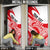 Personalised Tahiti Va'a Race Door Cover Polynesian Tattoos Sporty Style - Polynesian Pride