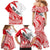 Personalised Tahiti Va'a Race Family Matching Mermaid Dress and Hawaiian Shirt Polynesian Tattoos Sporty Style - Polynesian Pride