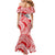 Personalised Tahiti Va'a Race Family Matching Mermaid Dress and Hawaiian Shirt Polynesian Tattoos Sporty Style - Polynesian Pride