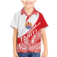 Personalised Tahiti Va'a Race Family Matching Mermaid Dress and Hawaiian Shirt Polynesian Tattoos Sporty Style - Polynesian Pride