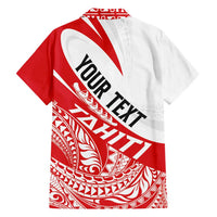 Personalised Tahiti Va'a Race Family Matching Off Shoulder Maxi Dress and Hawaiian Shirt Polynesian Tattoos Sporty Style LT03 - Polynesian Pride