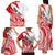 Personalised Tahiti Va'a Race Family Matching Tank Maxi Dress and Hawaiian Shirt Polynesian Tattoos Sporty Style - Polynesian Pride