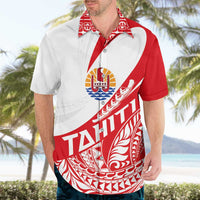 Personalised Tahiti Va'a Race Hawaiian Shirt Polynesian Tattoos Sporty Style - Polynesian Pride