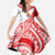 Personalised Tahiti Va'a Race Kid Short Sleeve Dress Polynesian Tattoos Sporty Style - Polynesian Pride