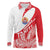 Personalised Tahiti Va'a Race Long Sleeve Polo Shirt Polynesian Tattoos Sporty Style - Polynesian Pride