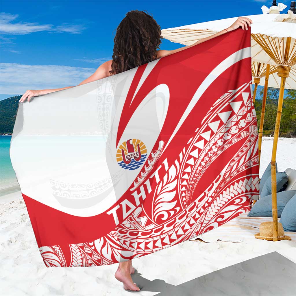 Tahiti Va'a Race Sarong Polynesian Tattoos Sporty Style - Polynesian Pride