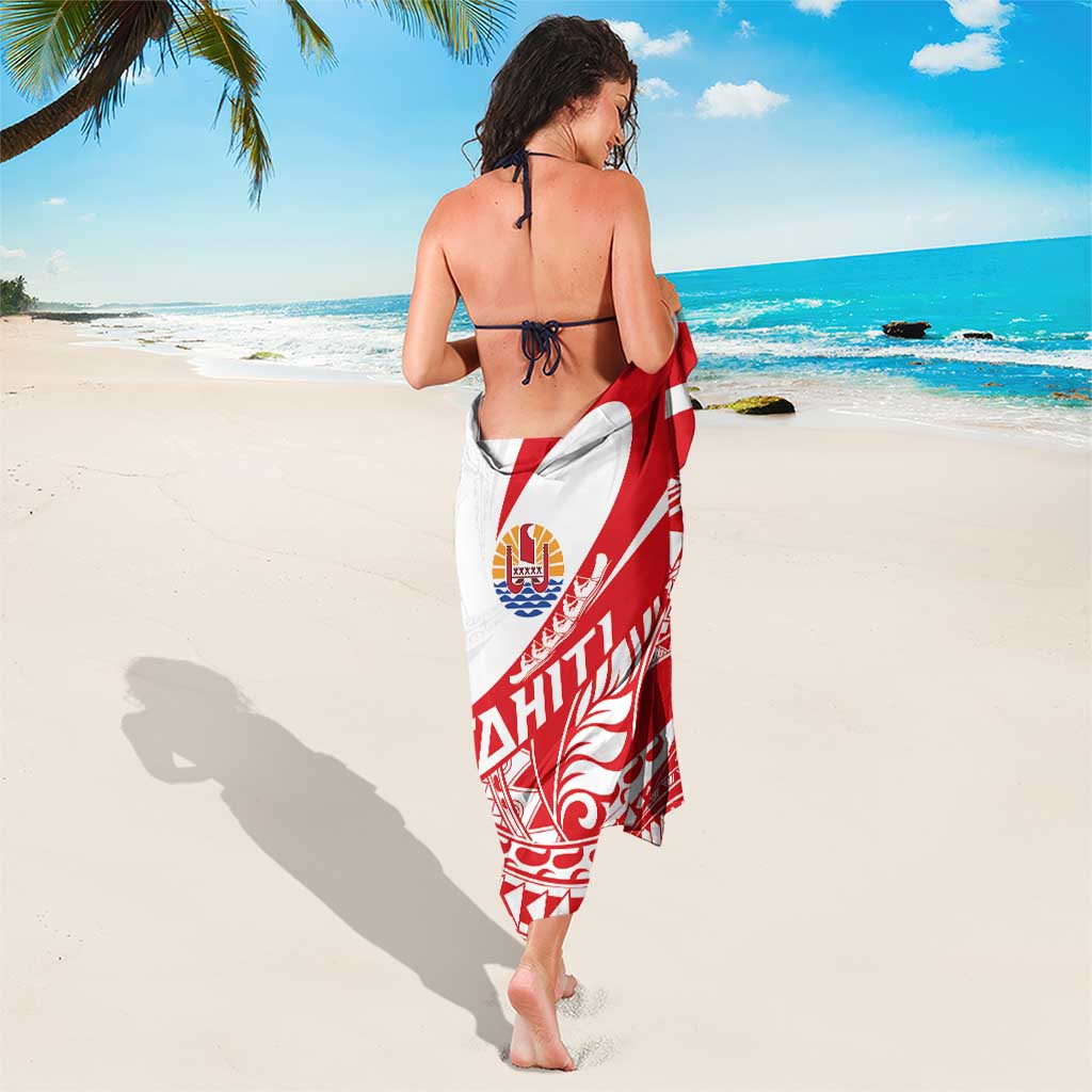 Tahiti Va'a Race Sarong Polynesian Tattoos Sporty Style - Polynesian Pride