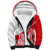 Personalised Tahiti Va'a Race Sherpa Hoodie Polynesian Tattoos Sporty Style - Polynesian Pride