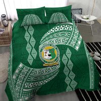 Tonga Lahaina High School Bedding Set Traditional Ngatu and Polynesian Pattern LT03 - Polynesian Pride