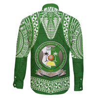 Tonga Liahona High School Family Matching Short Sleeve Bodycon Dress and Hawaiian Shirt Traditional Ngatu and Polynesian Pattern LT03 - Polynesian Pride