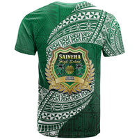 Tonga Saineha High School T Shirt Traditional Ngatu and Polynesian Pattern LT03 - Polynesian Pride