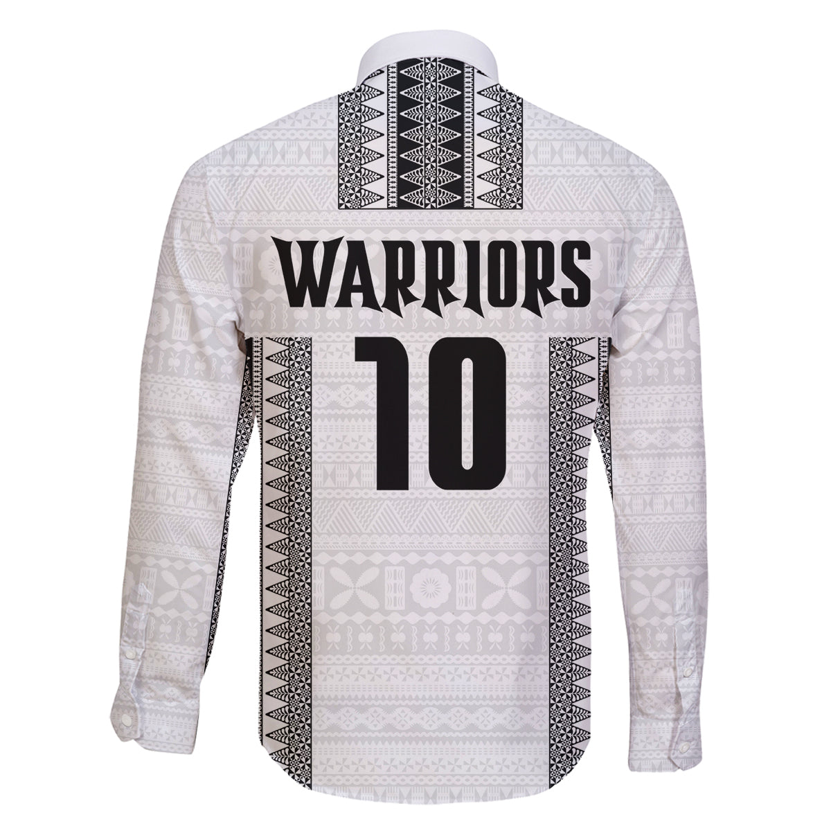 Fiji Rugby Warriors Family Matching Mermaid Dress and Hawaiian Shirt Masi Tribal Pattern Go Champion 2024