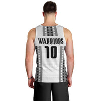 Fiji Rugby Warriors Men Tank Top Masi Tribal Pattern Go Champion 2024 LT03 - Polynesian Pride