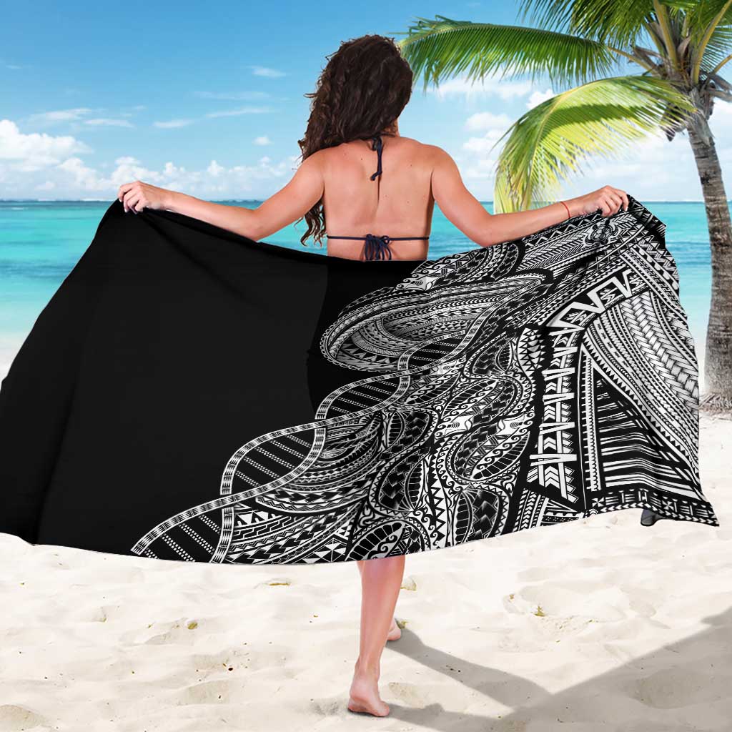 Samoan DNA Art Tattoo Sarong Polynesian Pattern Black Color