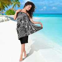 Samoan DNA Art Tattoo Sarong Polynesian Pattern Black Color