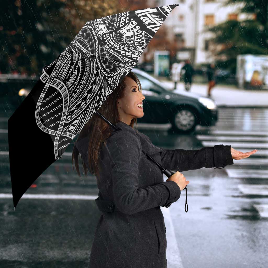 Samoan DNA Art Tattoo Umbrella Polynesian Pattern Black Color LT03 - Polynesian Pride