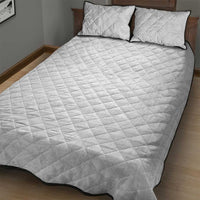 Samoan DNA Art Tattoo Quilt Bed Set Polynesian Pattern All White LT03 - Polynesian Pride