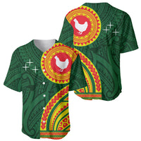 Manu'a Cession Day Baseball Jersey Polynesian Pattern LT03 - Polynesian Pride