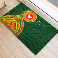 Manu'a Cession Day Rubber Doormat Polynesian Pattern LT03 - Polynesian Pride