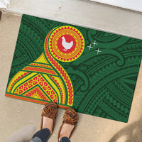 Manu'a Cession Day Rubber Doormat Polynesian Pattern LT03 - Polynesian Pride