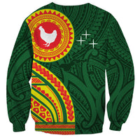 Manu'a Cession Day Sweatshirt Polynesian Pattern LT03 - Polynesian Pride