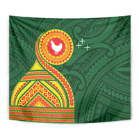 Manu'a Cession Day Tapestry Polynesian Pattern