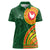 Manu'a Cession Day Women Polo Shirt Polynesian Pattern