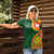 Manu'a Cession Day Women Polo Shirt Polynesian Pattern