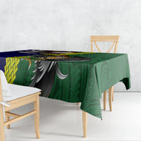 Manu'a Island and American Samoa Tablecloth Rooster and Eagle Mascot LT03 - Polynesian Pride