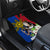 Philippines Lapu-Lapu Car Mats Filipino Sun Tattoo With Yakan Pattern