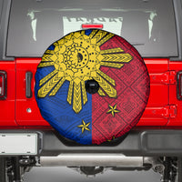 Philippines Sun Batok Tattoo Spare Tire Cover Polynesian and Yakan Pattern