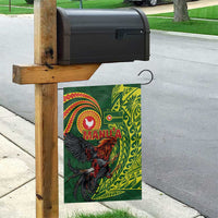 Proud of Manu'a Islands Garden Flag Rooster and Polynesian Art Wing Style
