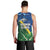 Solomon Islands Polynesian Tribal Shark and Crocodile Men Tank Top