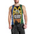 Solomon Islands Remembrance Day Men Tank Top Lest We Forget and Polynesian Tattoo Pattern