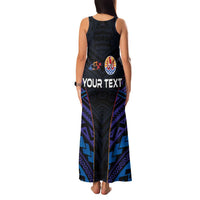 Personalised Tahiti Triathlon Polynesian Pattern Family Matching Tank Maxi Dress and Hawaiian Shirt LT03 - Polynesian Pride