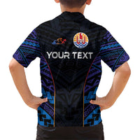 Personalised Tahiti Triathlon Polynesian Pattern Hawaiian Shirt LT03 - Polynesian Pride